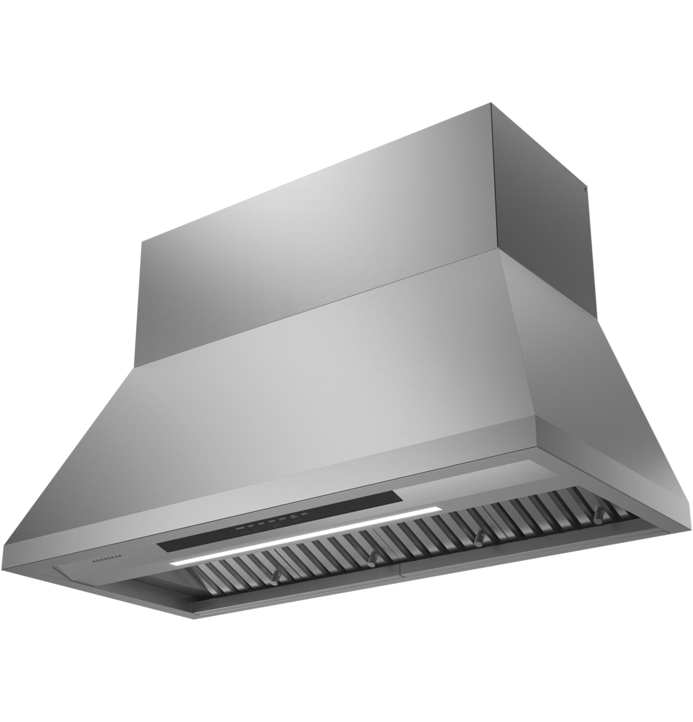 Monogram ZVW1480SPSS Monogram 48" Stainless Steel Professional Hood With Quietboost™ Blower