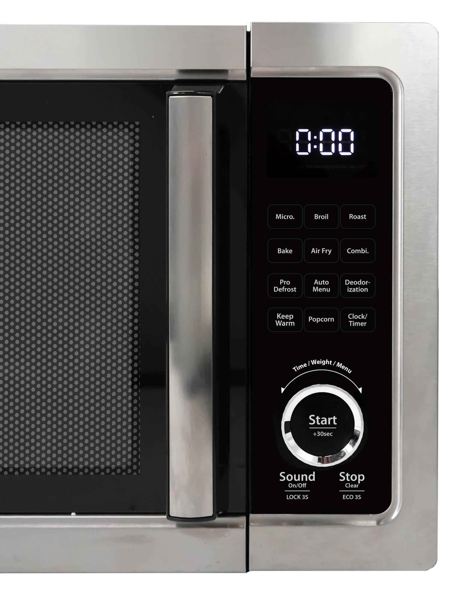 Danby DDMW1061BSS6 Danby 5 In 1 Multifunctional Microwave Oven With Air Fry, Convection Roast/Bake, Broil/Grill, Combination Cooking