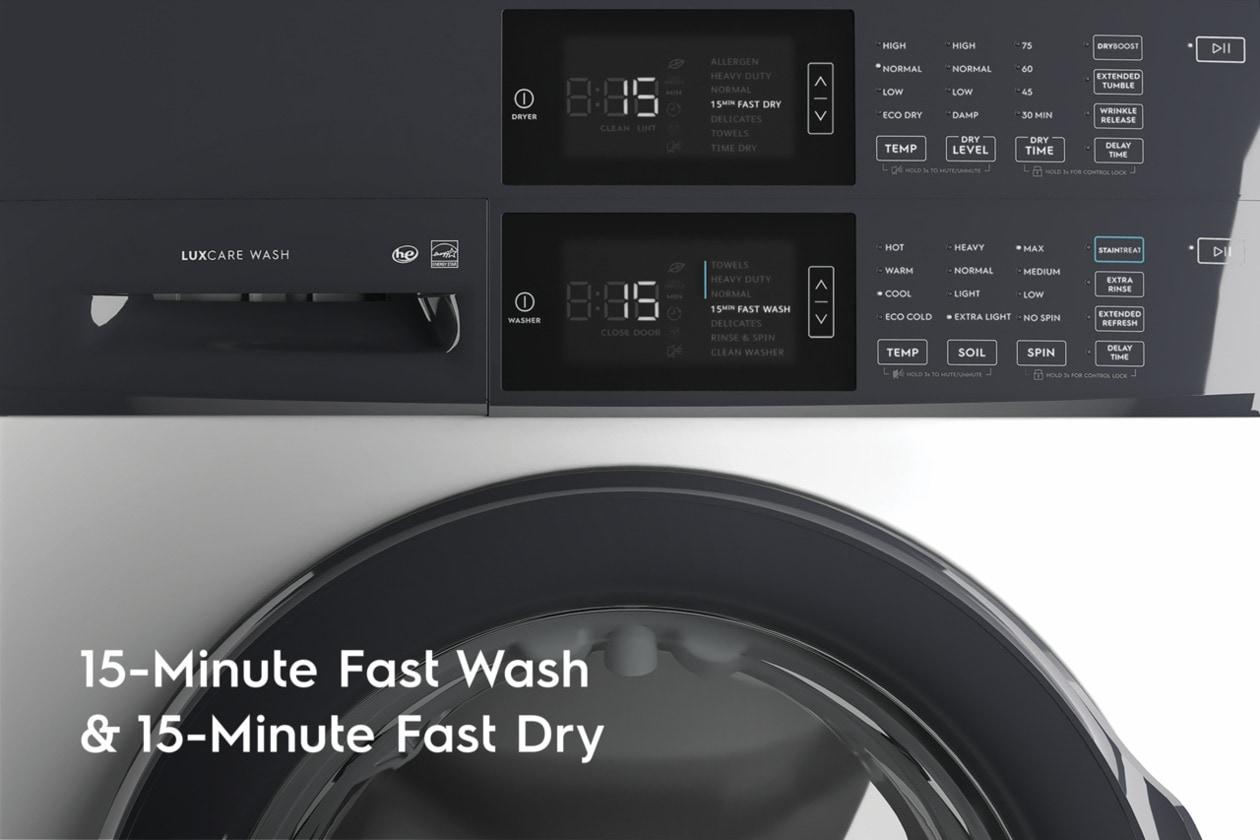 Electrolux ELTE7300AW Electrolux Laundry Tower™ Single Unit Front Load 4.4 Cu. Ft. Washer & 8 Cu. Ft. Electric Dryer