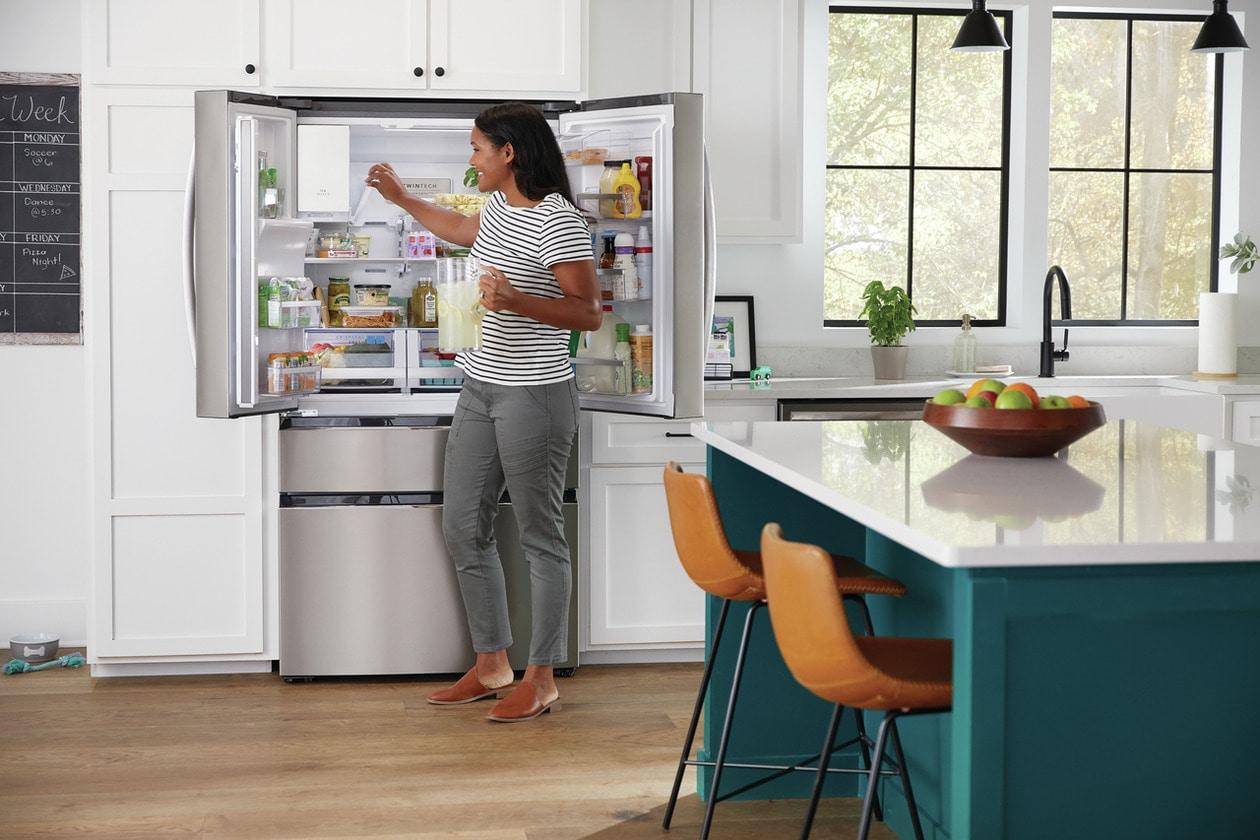 Frigidaire GRMC2273CF Frigidaire Gallery 21.5 Cu. Ft. Counter-Depth 4-Door French Door Refrigerator
