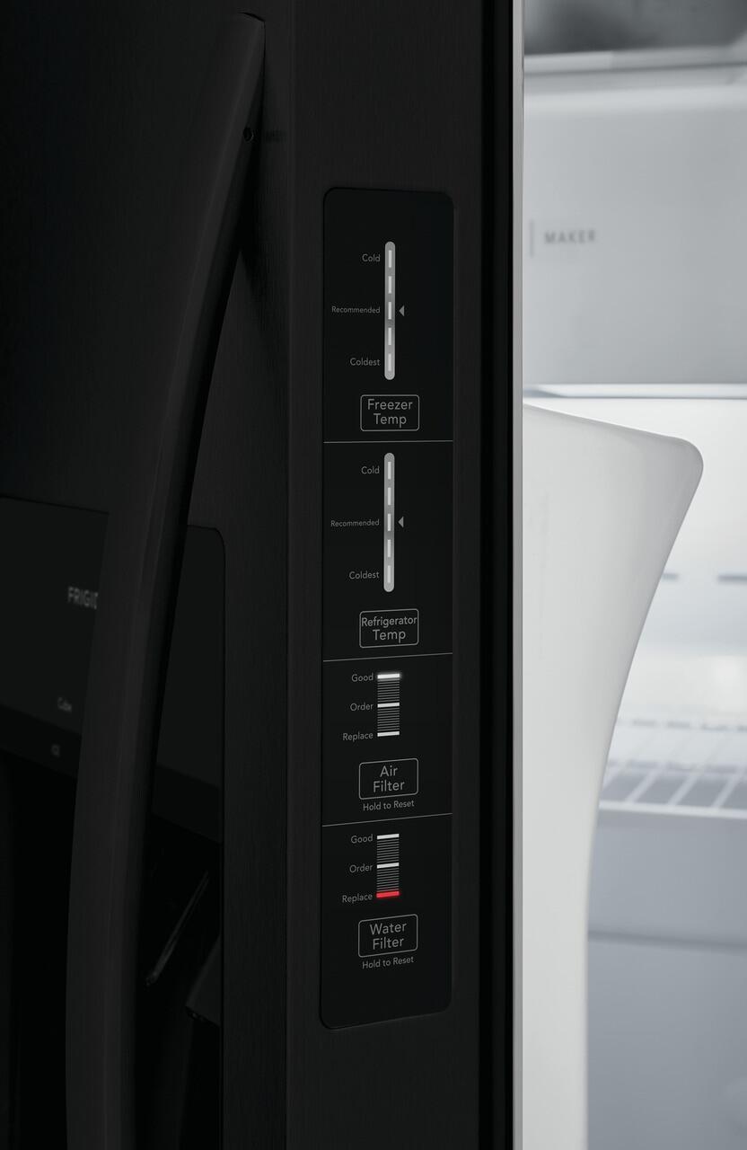 Frigidaire FRSS2323AB Frigidaire 22.3 Cu. Ft. 33'' Standard Depth Side By Side Refrigerator
