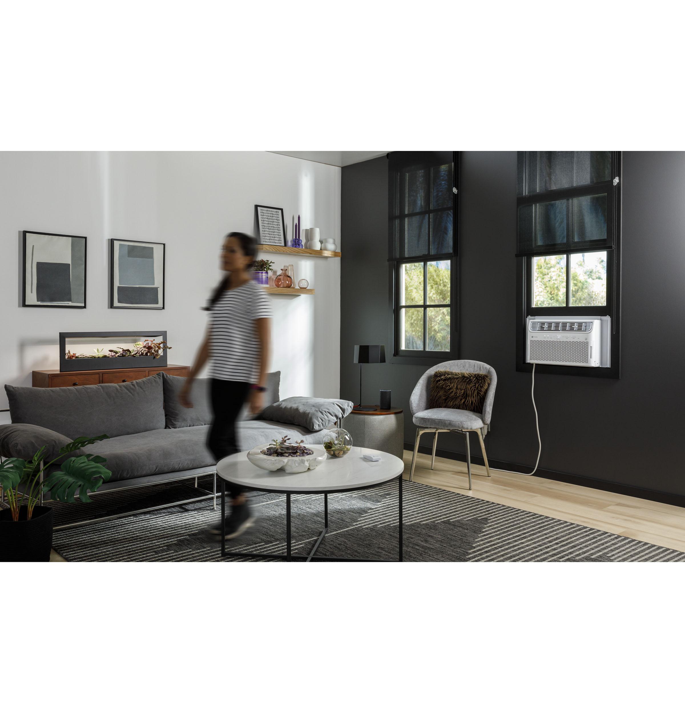 Ge Appliances AHTR12AC Ge Profile™ Energy Star® 12,000 Btu Inverter Smart Ultra Quiet Window Air Conditioner For Large Rooms Up To 550 Sq. Ft.