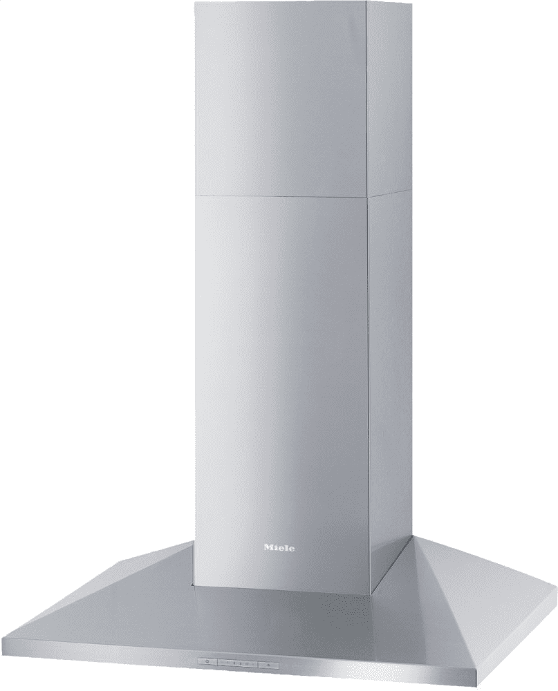 Miele DA3987 Stainless Steel Wall Ventilation Hood With Energy-Efficient Led Lighting And Backlit Controls For Easy Use