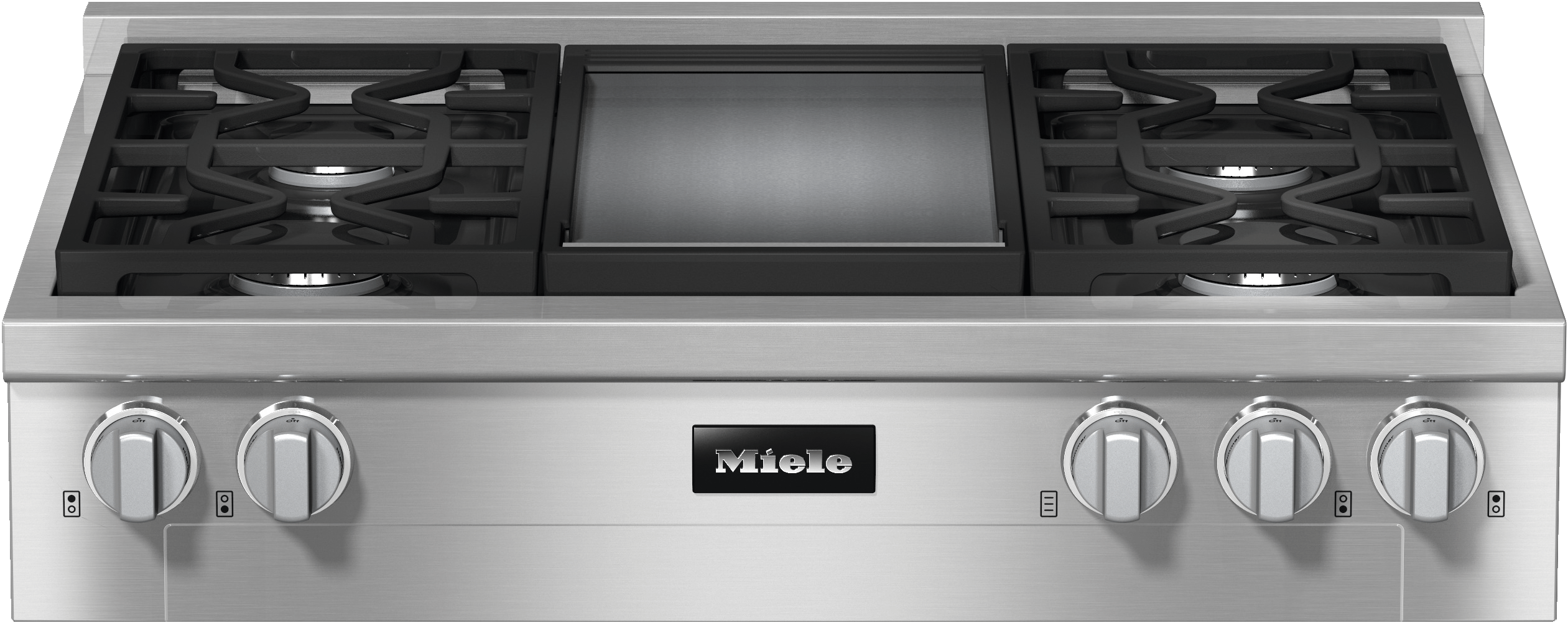 Miele KMR11363GGDEDSTCLSTCLEANSTEEL Kmr 1136-3 G Gd Edst/Clst - Rangetop