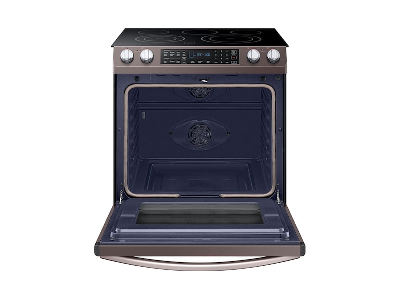 Samsung NE58R9431ST 5.8 Cu. Ft. Slide-In Electric Range In Tuscan Stainless Steel