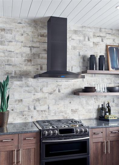 Best Range Hoods WC53I30BLS Notte - 29-7/8" Black Stainless Steel Chimney Range Hood, 550 Cfm