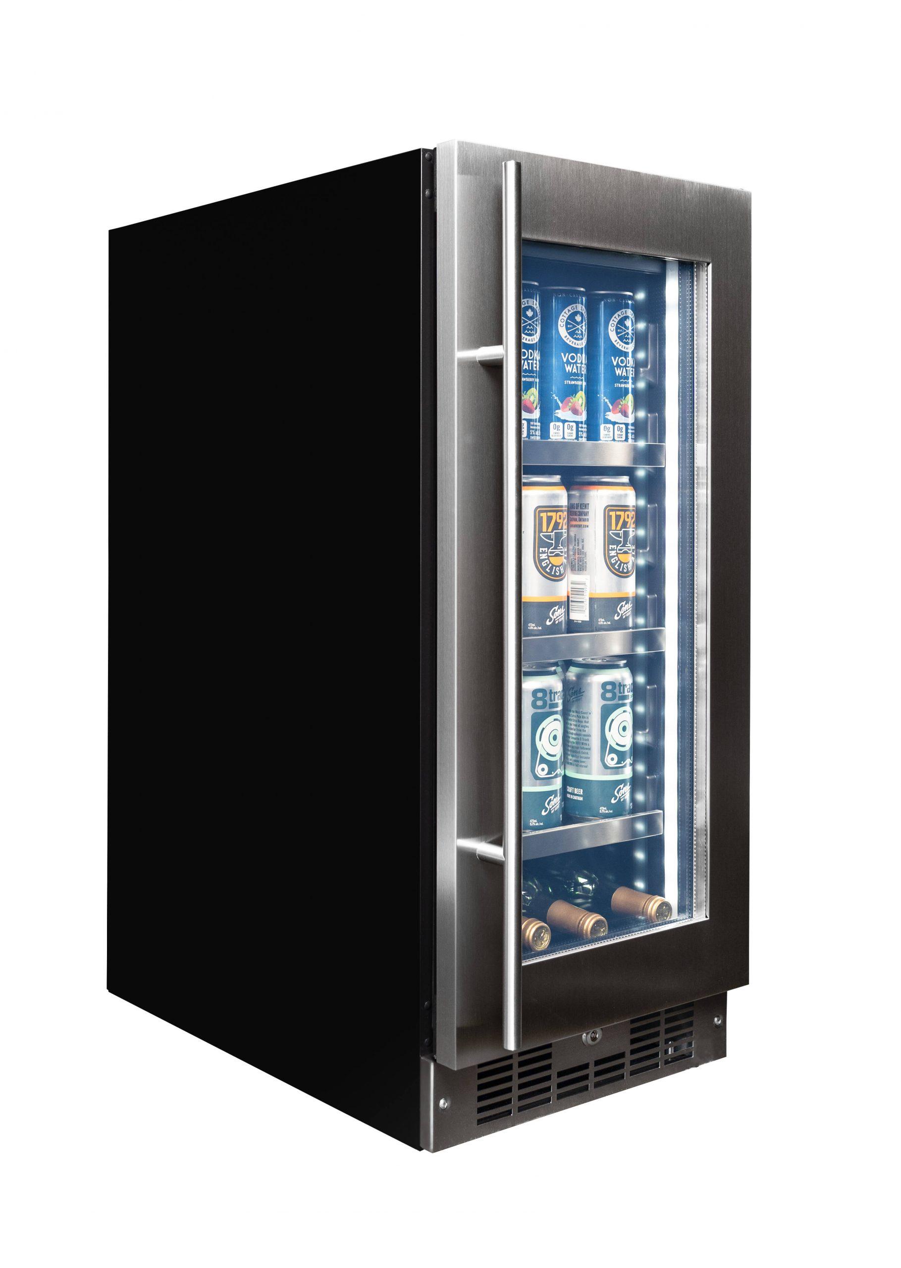 Silhouette SPRBC031D1SS Silhouette - 3.1 Cu. Ft. Built-In Under Counter Beverage Center