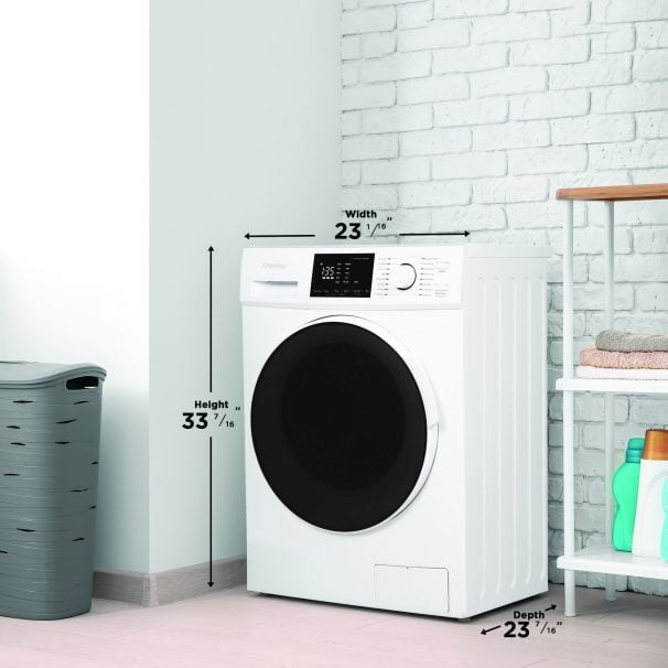 Danby DWM120WDB3 Danby 2.7 Cu. Ft. All-In-One Ventless Electric Washer Dryer Combo