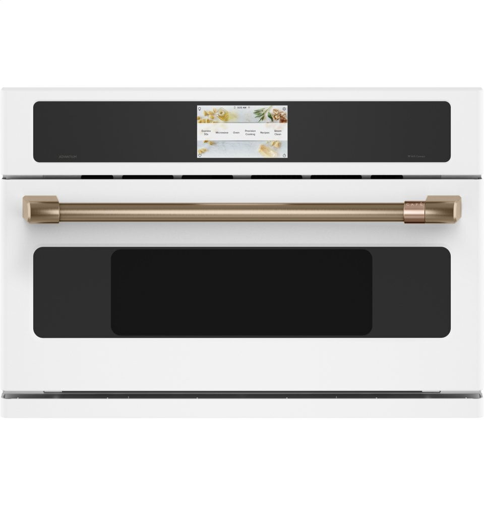 Cafe CSB913P4NW2 Café 30" Smart Five In One Oven With 120V Advantium® Technology