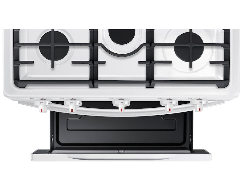 Samsung NX58T5601SW 5.8 Cu. Ft. Freestanding Gas Range With Convection In White