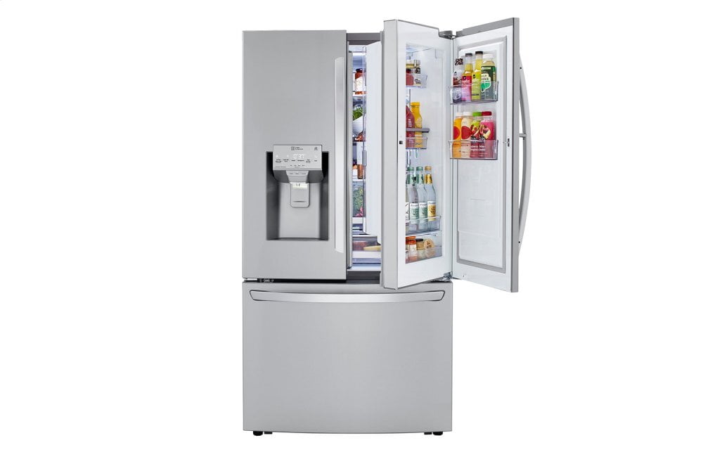 Lg LRFDS3016S 30 Cu. Ft. Smart Wi-Fi Enabled Door-In-Door® Refrigerator With Craft Ice™ Maker