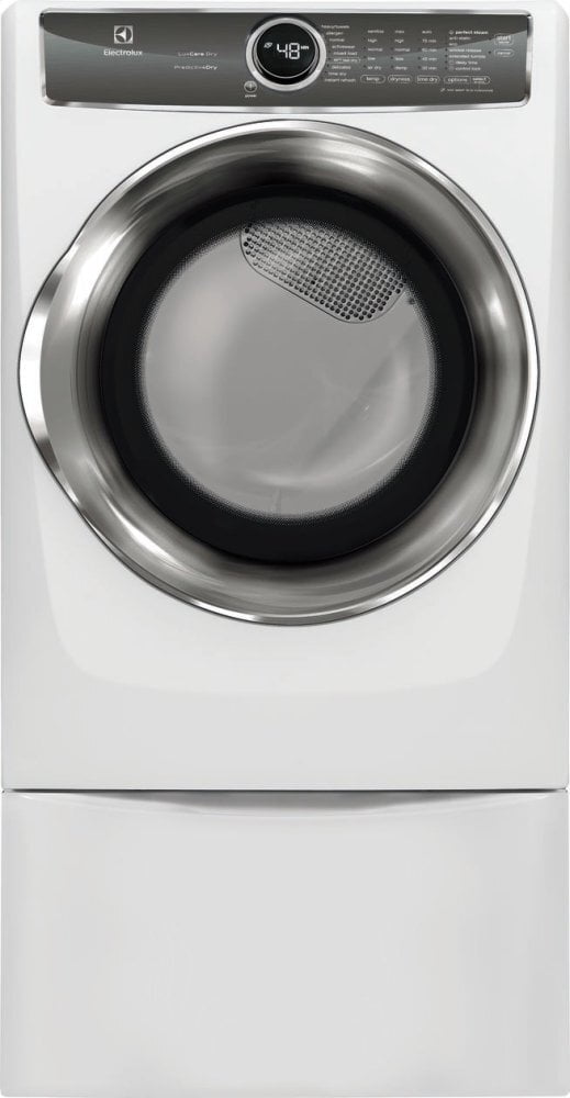 Electrolux EFMG627UIW Front Load Perfect Steam™ Gas Dryer With Predictivedry™ And Instant Refresh - 8.0. Cu. Ft.
