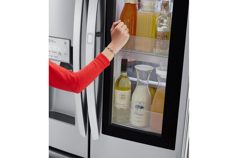 Lg LFXS26596S 26 Cu. Ft. Smart Wi-Fi Enabled Instaview™ Door-In-Door® Refrigerator