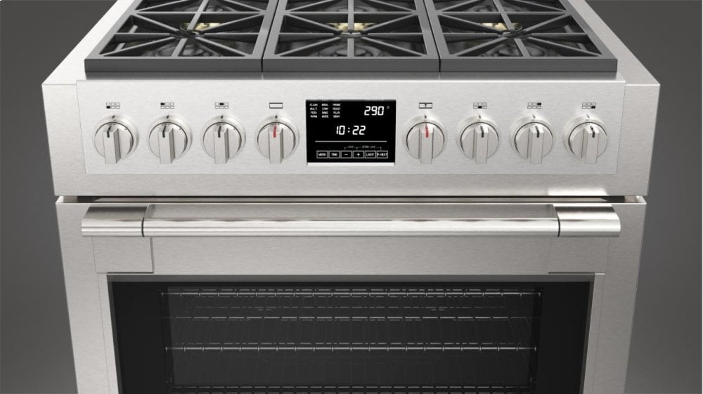 Fulgor Milano F6PDF366S1 36" Dual Fuel Pro Range