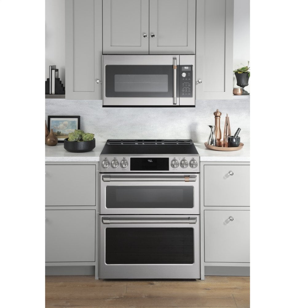 Cafe CVM517P2MS1 Café 1.7 Cu. Ft. Convection Over-The-Range Microwave Oven