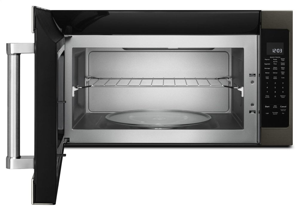 Kitchenaid KMHS120EBS 1000-Watt Microwave With 7 Sensor Functions - 30" - Black Stainless Steel With Printshield™ Finish