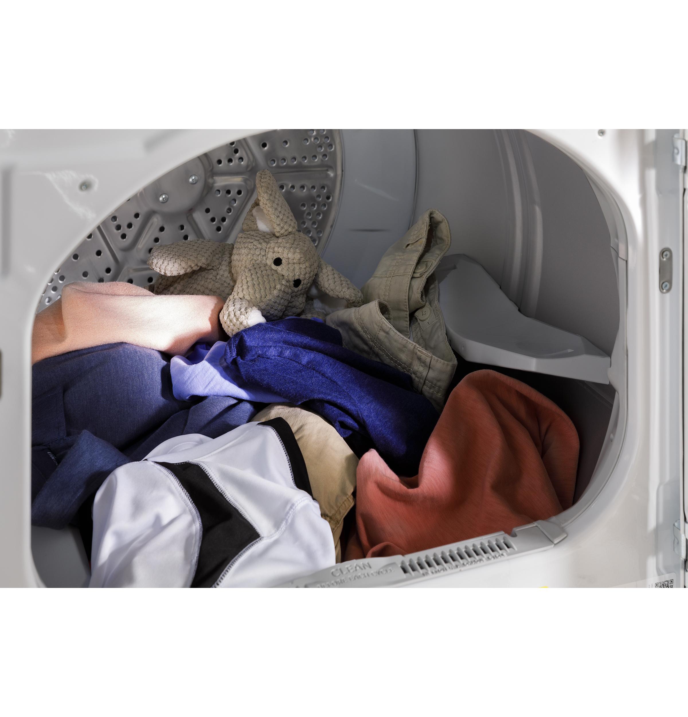 Ge Appliances GTD58GBSVWS Ge® 7.4 Cu. Ft. Capacity With Sensor Dry Gas Dryer