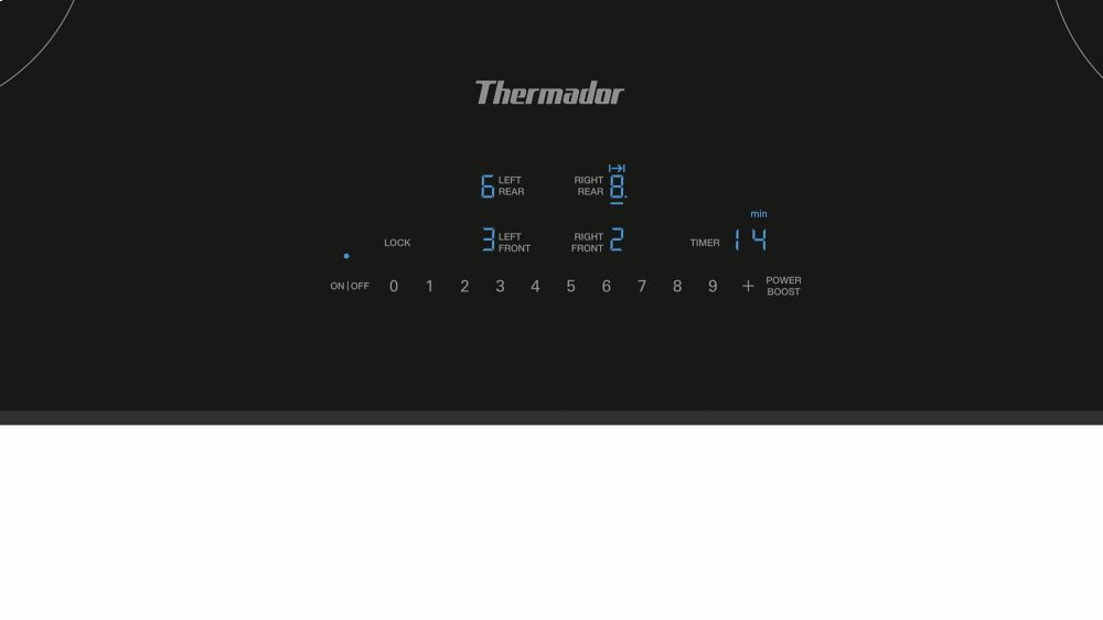 Thermador CIT304TB 30-Inch Masterpiece® Induction Cooktop, Black, Frameless