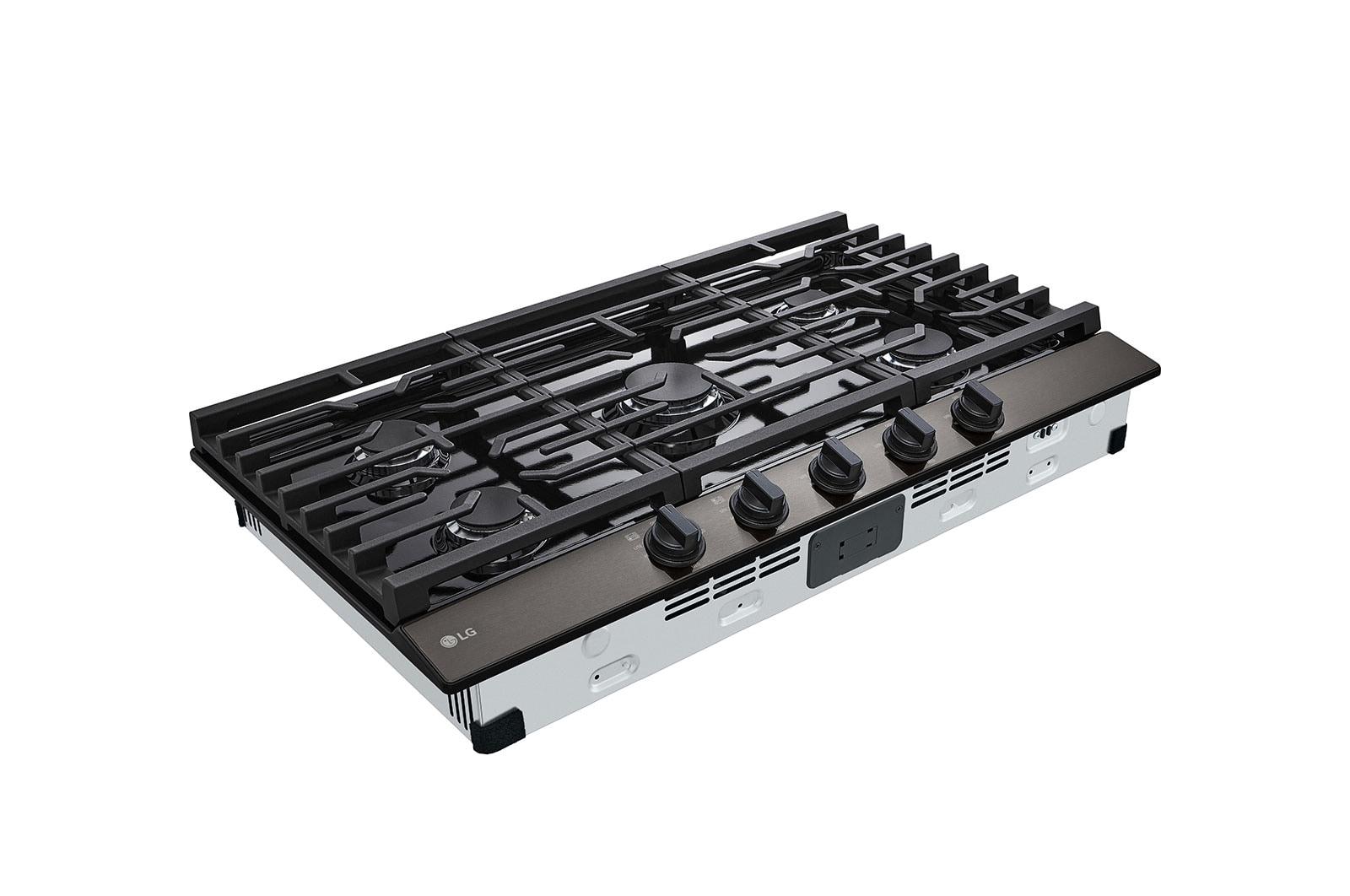 Lg CBGJ3623D 36" Gas Cooktop With Ultraheat™ 20K Btu Burner