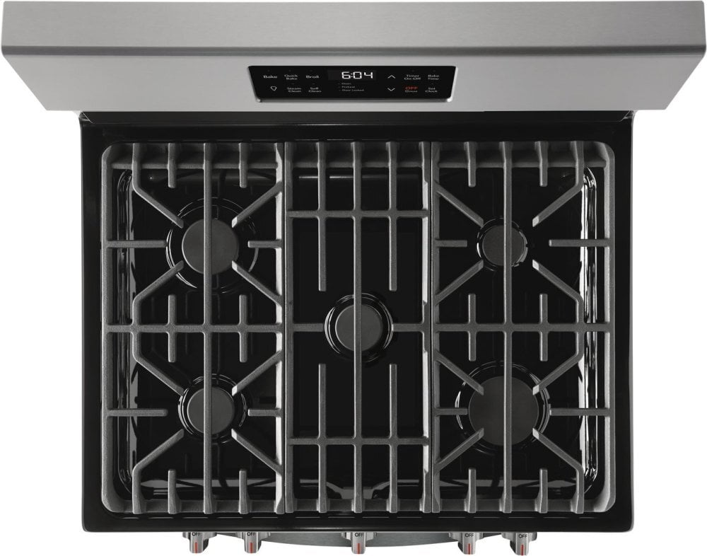 Frigidaire GCRG3038AF Frigidaire Gallery 30'' Freestanding Gas Range With Steam Clean