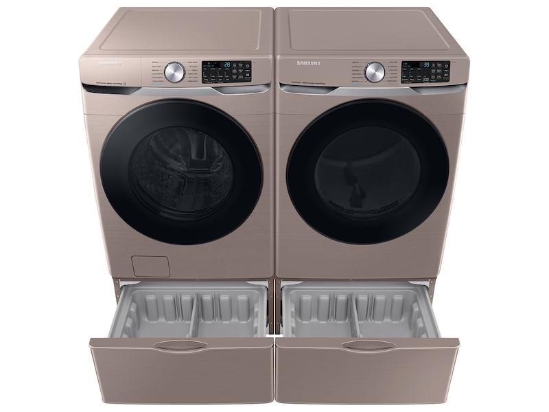 Samsung DVG45B6300C 7.5 Cu. Ft. Smart Gas Dryer With Steam Sanitize+ In Champagne