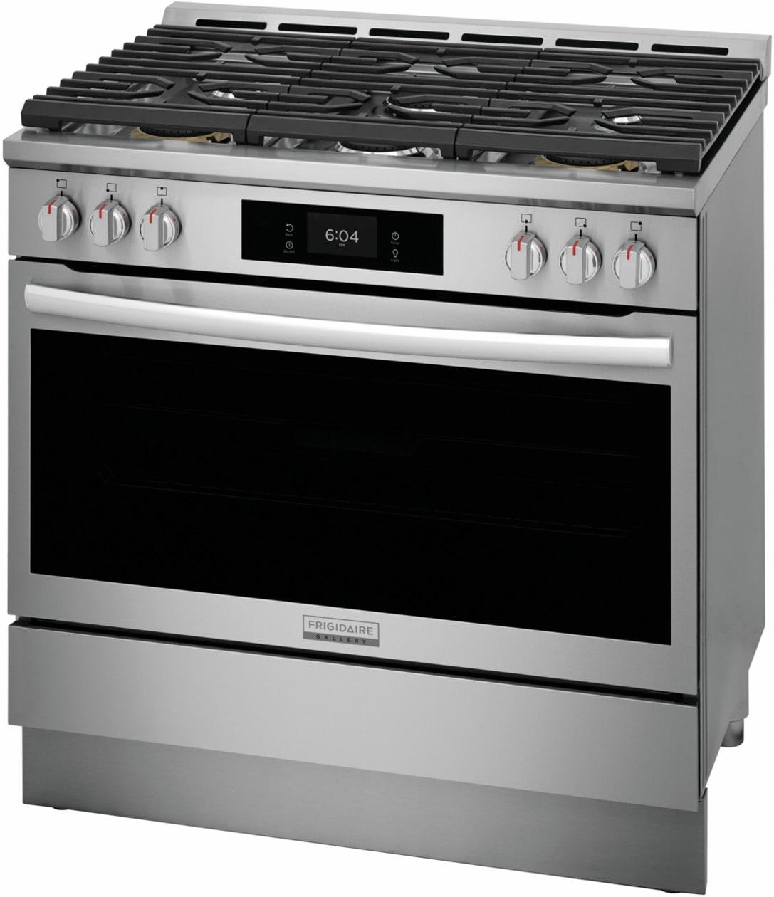 Frigidaire GCFD3661AF Frigidaire Gallery 36" Dual-Fuel Range With Air Fry