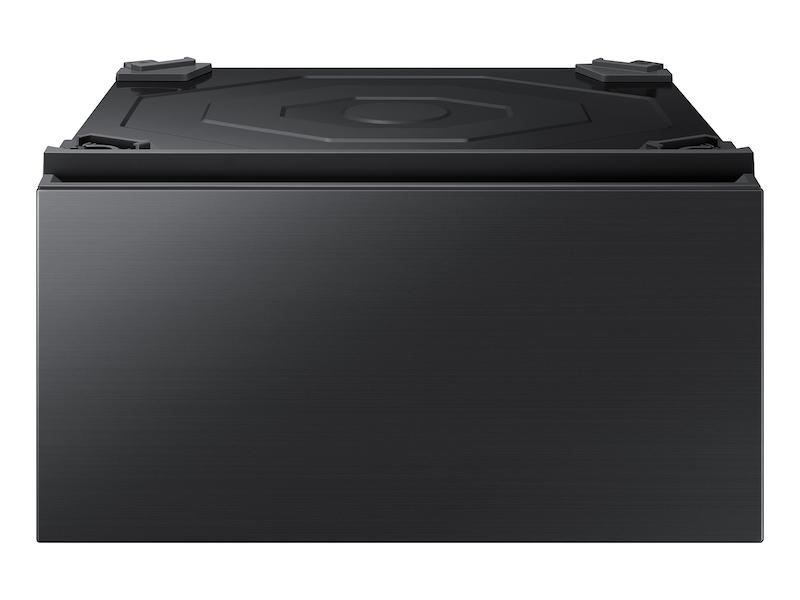 Samsung WE502NV Bespoke 27" Laundry Pedestal With Storage Drawer In Brushed Black