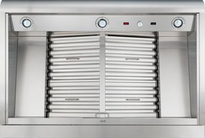 Best Range Hoods WPD39M48SB 48" Ss Pro-Style Range Hood With Extra Large Capture Designed For Outdoor Cooking In Covered Lanais, 1300 To 1650 Max Cfm
