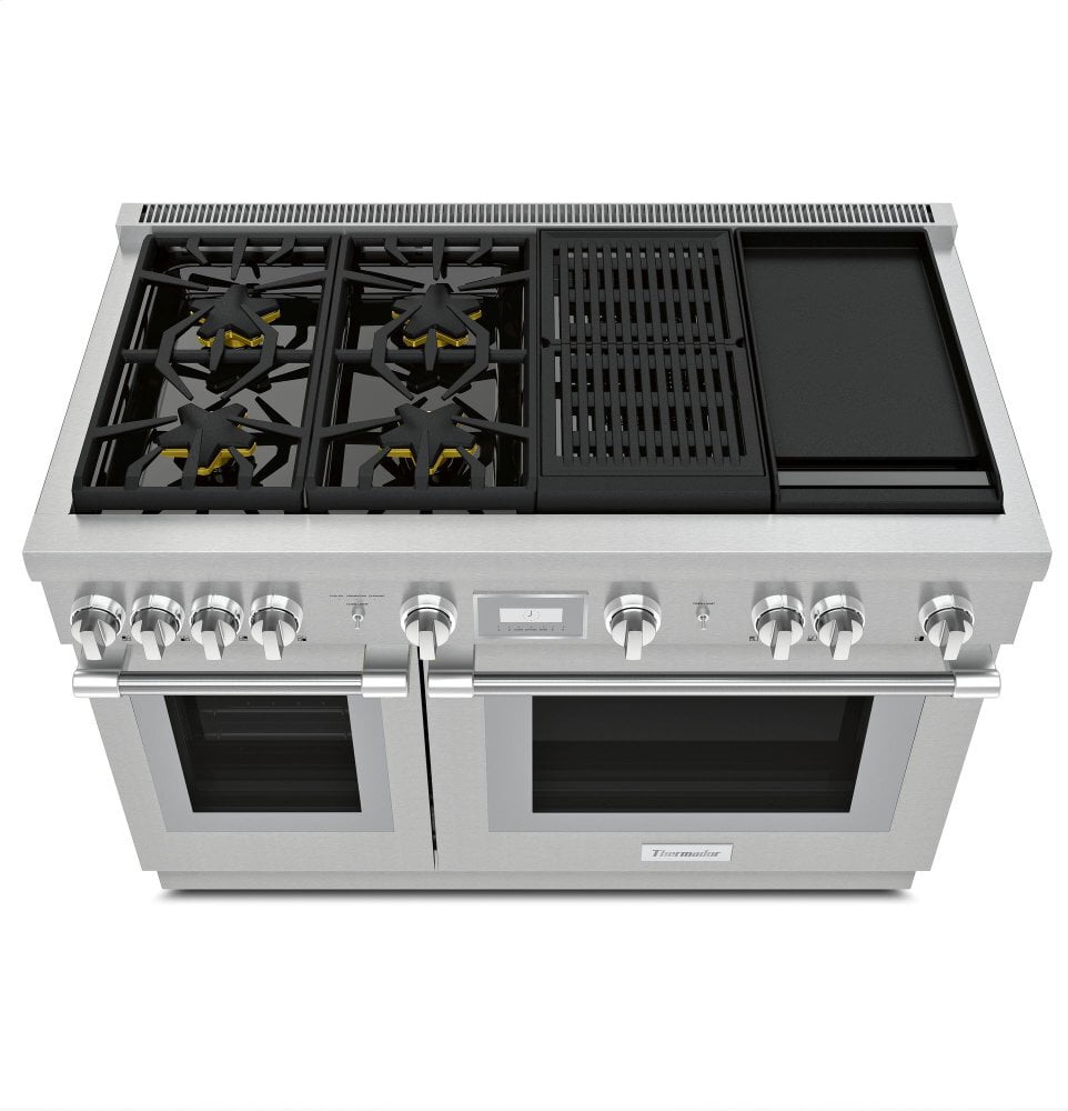 Thermador PRD484WCHU 48-Inch Pro Harmony® Standard Depth Dual Fuel Range