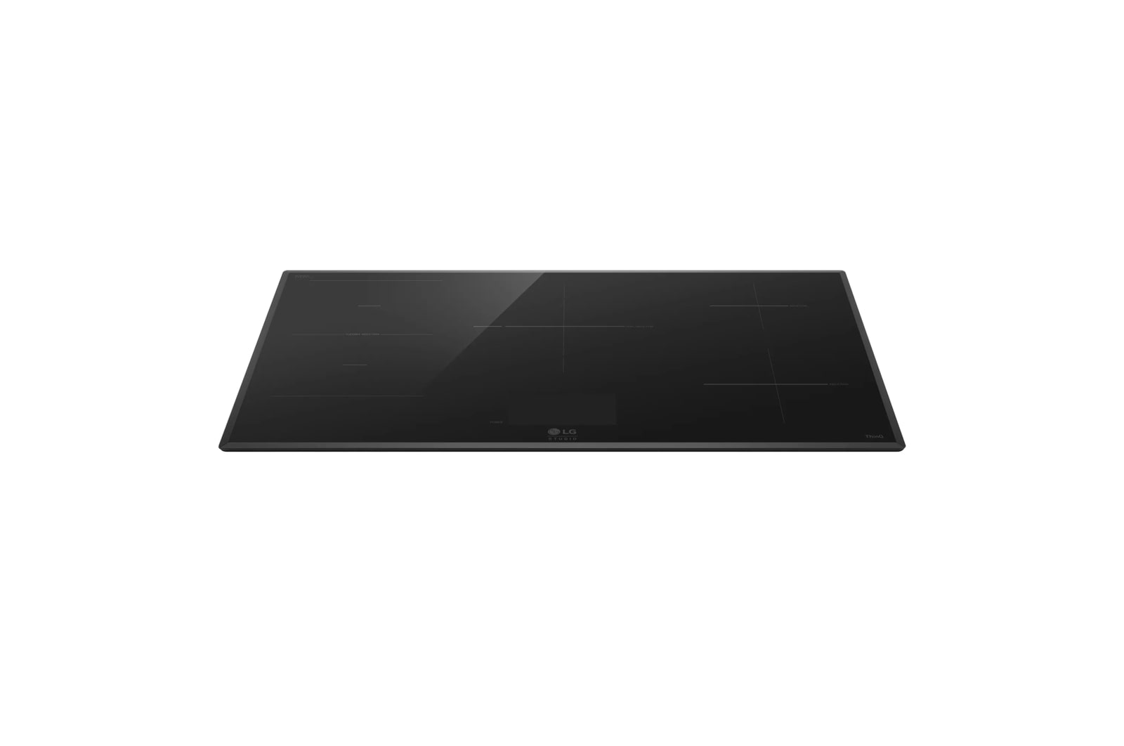 Lg CBIS3618BE Lg Studio 36" Induction Cooktop With 5 Burners And Flex Cooking Zone