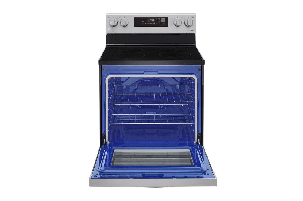 Lg LREL6321S 6.3 Cu Ft. Smart Wi-Fi Enabled Electric Range With Easyclean®