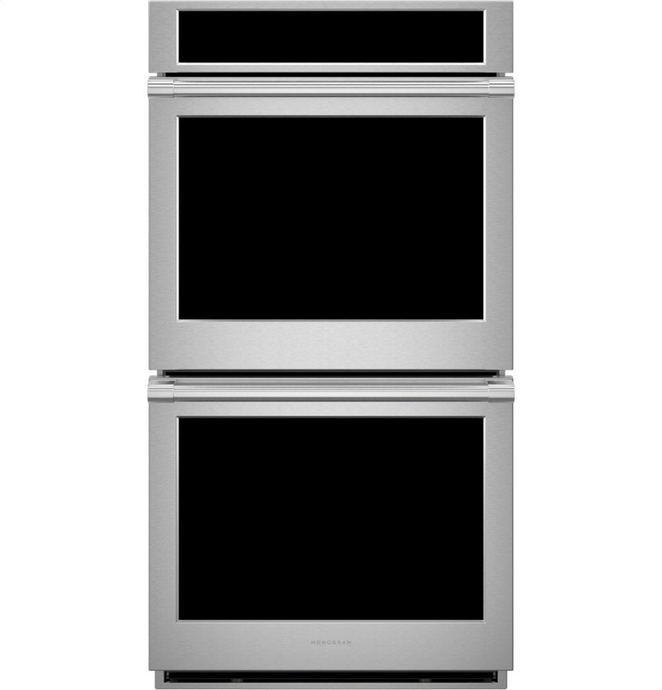 Monogram ZKD90DPSNSS Monogram 27" Smart Electric Convection Double Wall Oven Statement Collection
