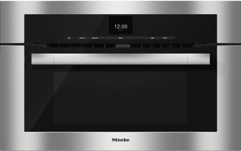 Miele H6570BM Stainless Steel - 30 Inch Speed Oven With Combi-Modes And Roast Probe For Precise-Temperature Cooking.