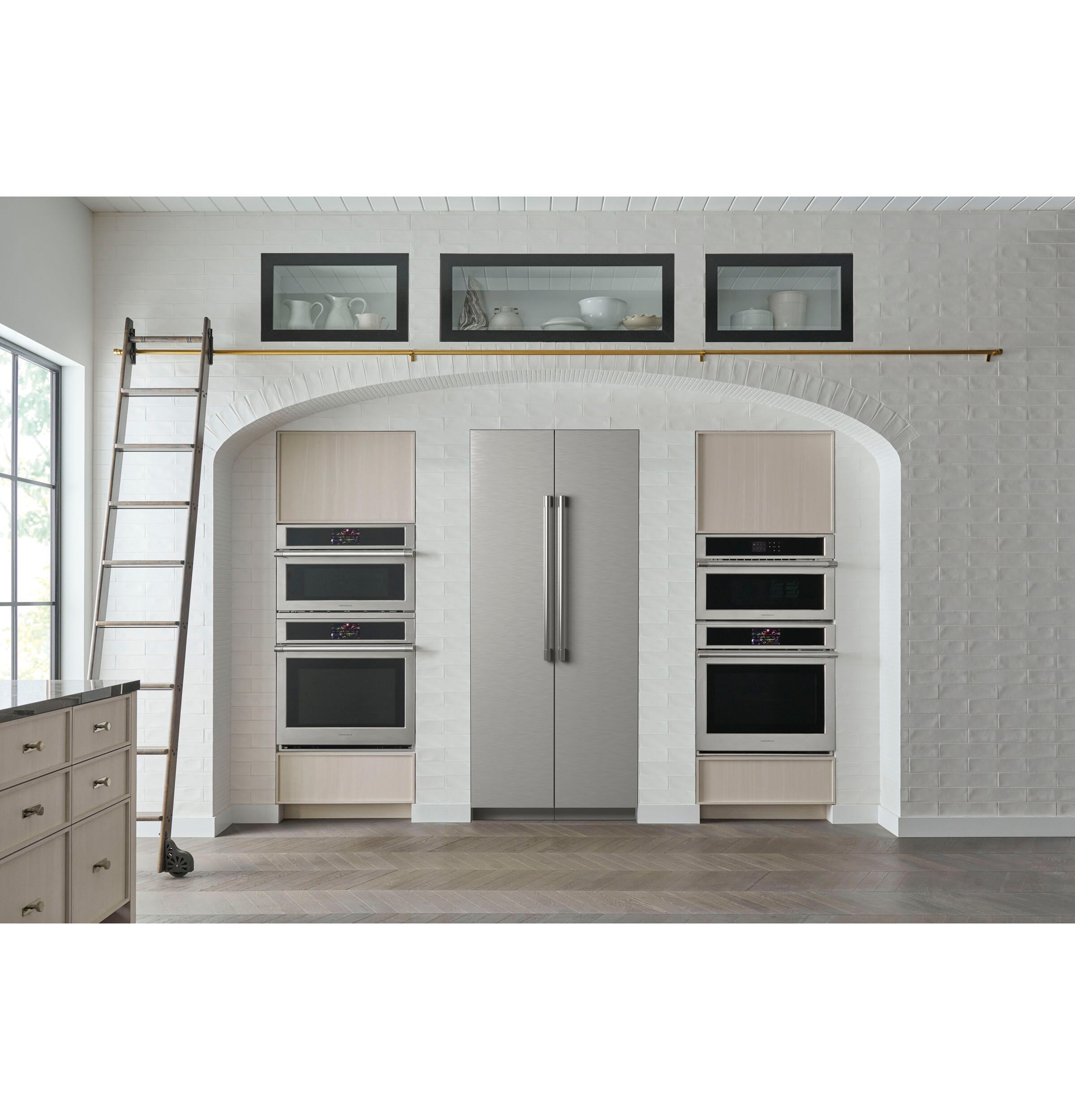 Monogram ZIF181NBRII Monogram 18" Smart Integrated Column Freezer