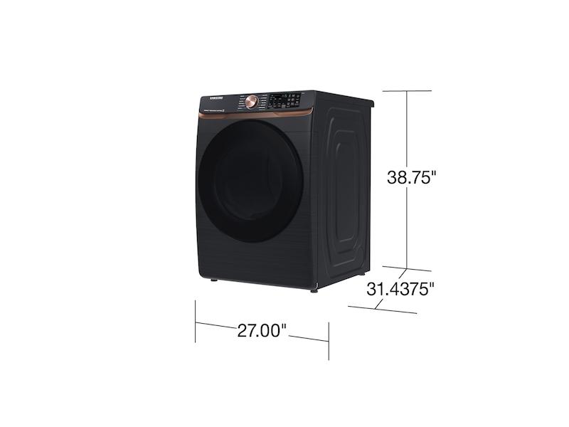 Samsung DVG50BG8300V 7.5 Cu. Ft. Smart Gas Dryer With Steam Sanitize+ And Sensor Dry In Brushed Black