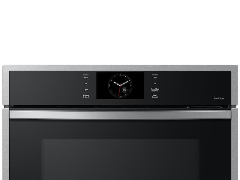 Samsung NV51CG600DSR 30" Double Wall Oven With Steam Cook In Stainless Steel