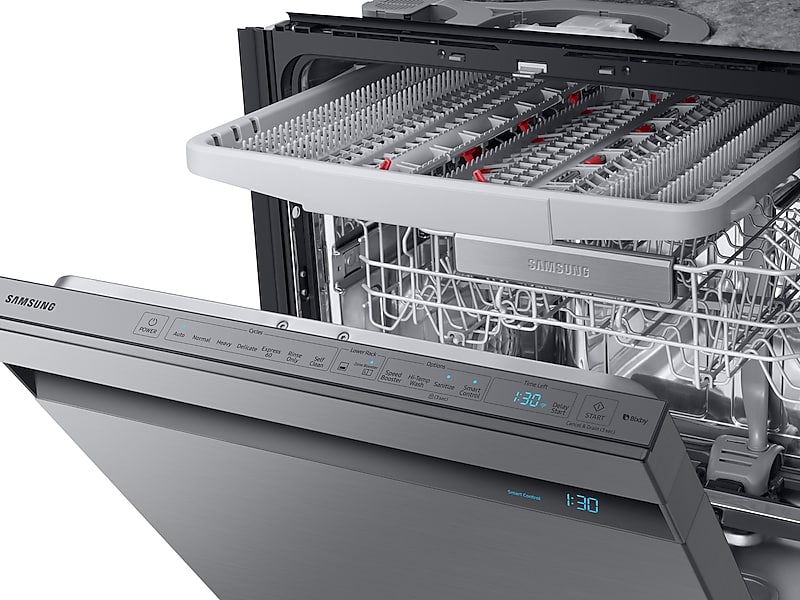 Samsung DW80R9950US Linear Wash 39 Dba Dishwasher In Stainless Steel