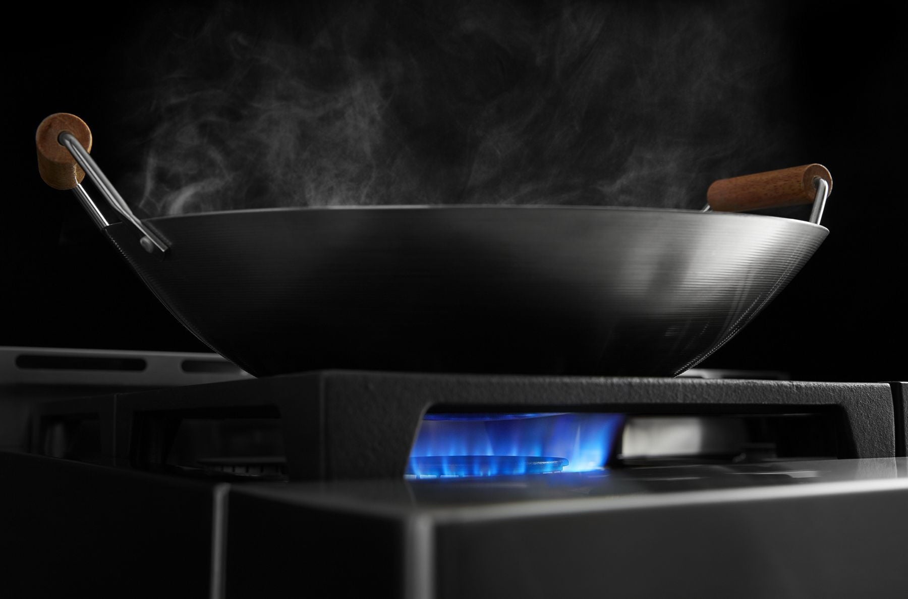 Kitchenaid KFGC558JSS Kitchenaid® 48'' Smart Commercial-Style Gas Range With Griddle - Heritage Stainless Steel