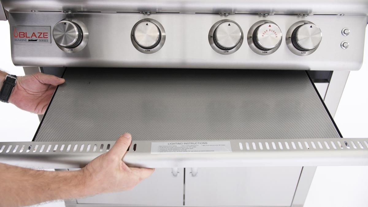 Blaze Grills BLZ3PRODPFG Blaze Drip Tray Flame Guard