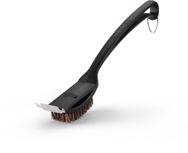 Napoleon Bbq 62053 Natural Fiber Grill Brush With Grid Scraper