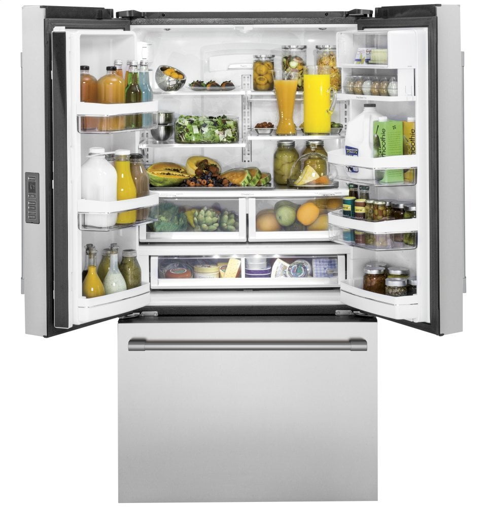 Monogram ZWE23PSNSS Monogram Energy Star® 23.1 Cu. Ft. Counter-Depth French-Door Refrigerator
