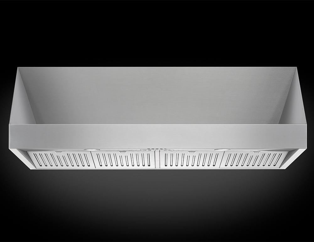 Forzacucina FH4818 48 Inch Professional Wall Mounted Range Hood, 18 Inches Tall
