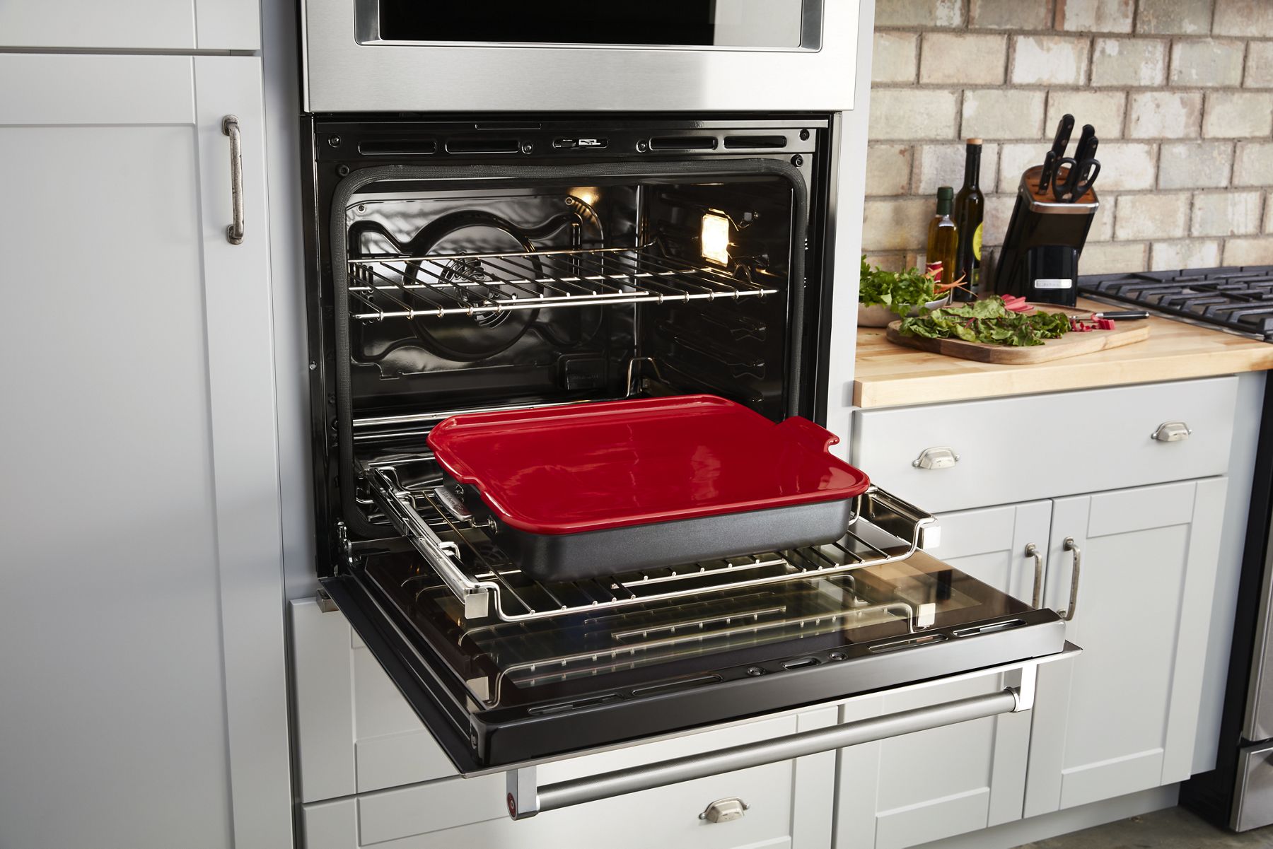 Kitchenaid KOCE900HSS Smart Oven+ 30" Combination Oven With Powered Attachments - Stainless Steel