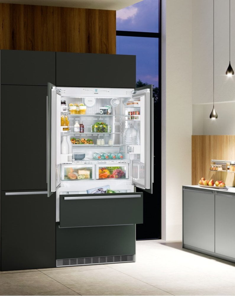 Liebherr HCB2082 36" Combined Refrigerator-Freezer With Biofresh And Nofrost For Integrated Use