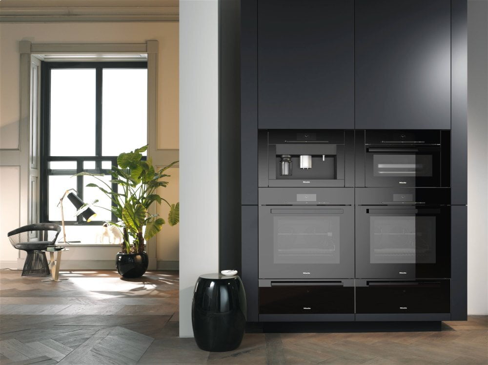 Miele ESW6880B 30 Inch Warming Drawer With 10 13/16 Inch Front Panel Height With The Low Temperature Cooking Function - Much More Than A Warming Drawer.