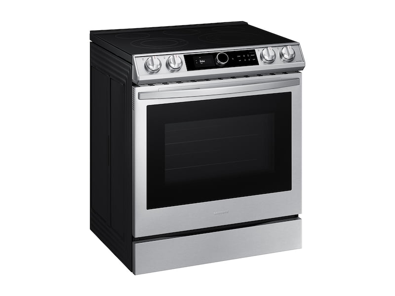 Samsung NE63T8711SS 6.3 Cu. Ft. Front Control Slide-In Electric Range With Smart Dial, Air Fry & Wi-Fi In Stainless Steel