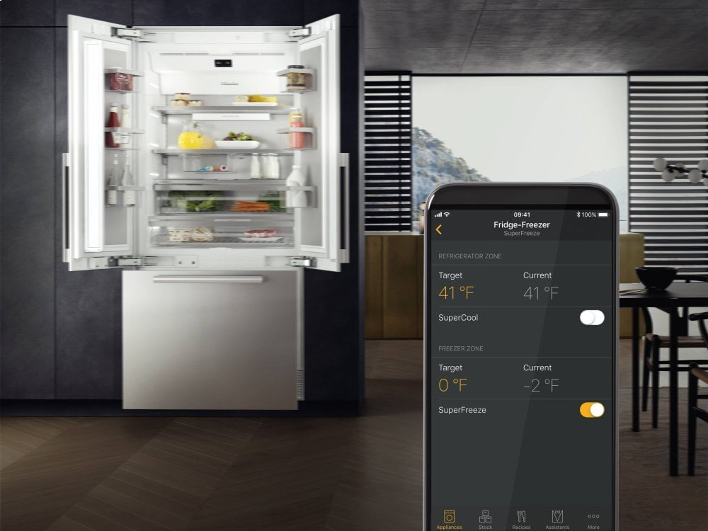 Miele KF2911SF Mastercool™ Fridge-Freezer For High-End Design And Technology On A Large Scale.