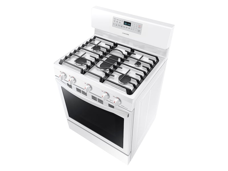 Samsung NX58T5601SW 5.8 Cu. Ft. Freestanding Gas Range With Convection In White