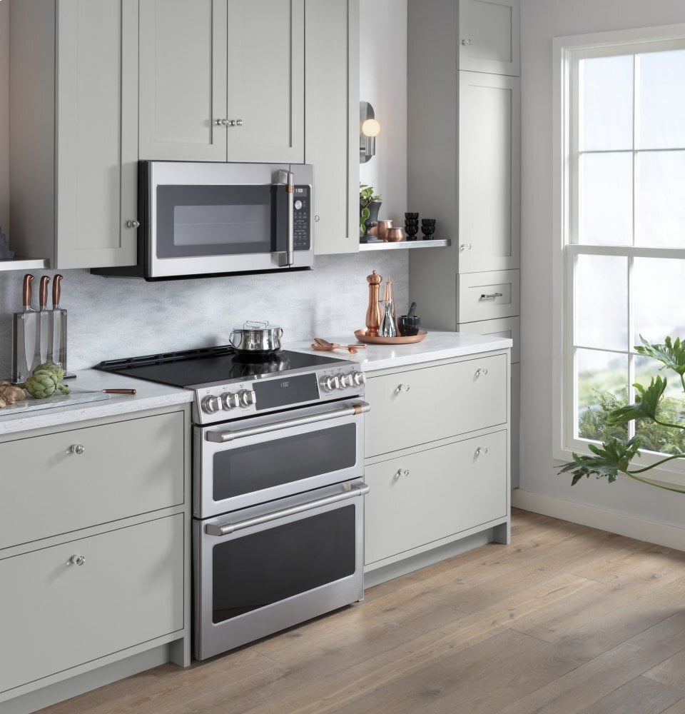 Cafe CVM517P2MS1 Café 1.7 Cu. Ft. Convection Over-The-Range Microwave Oven