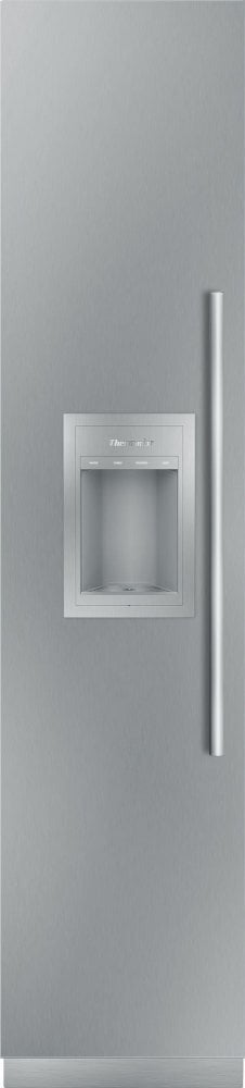Thermador T18ID900LP 18-Inch Built-In Panel Ready Freezer Column With Ice & Water Dispense, Left Side Door Swing.
